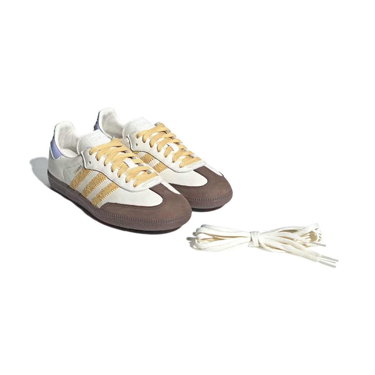 Adidas Samba OG Amarelo "Off White Oat Violet Tone" Adidas Samba Blizz Sneakers 