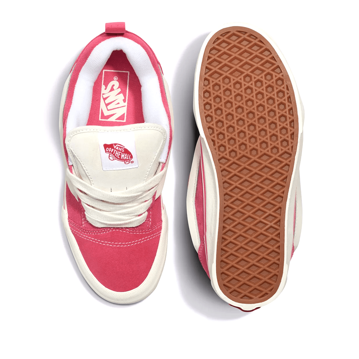 Vans KNU Skool Rosa "Pink True White" Vans Blizz Sneakers 