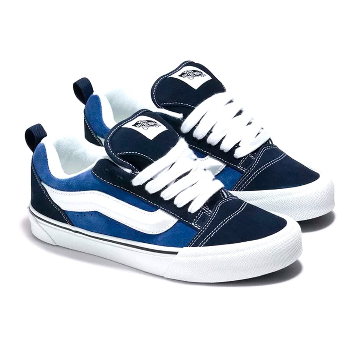 Vans Knu Skool Blue Navy True White Vans Blizz Sneakers 